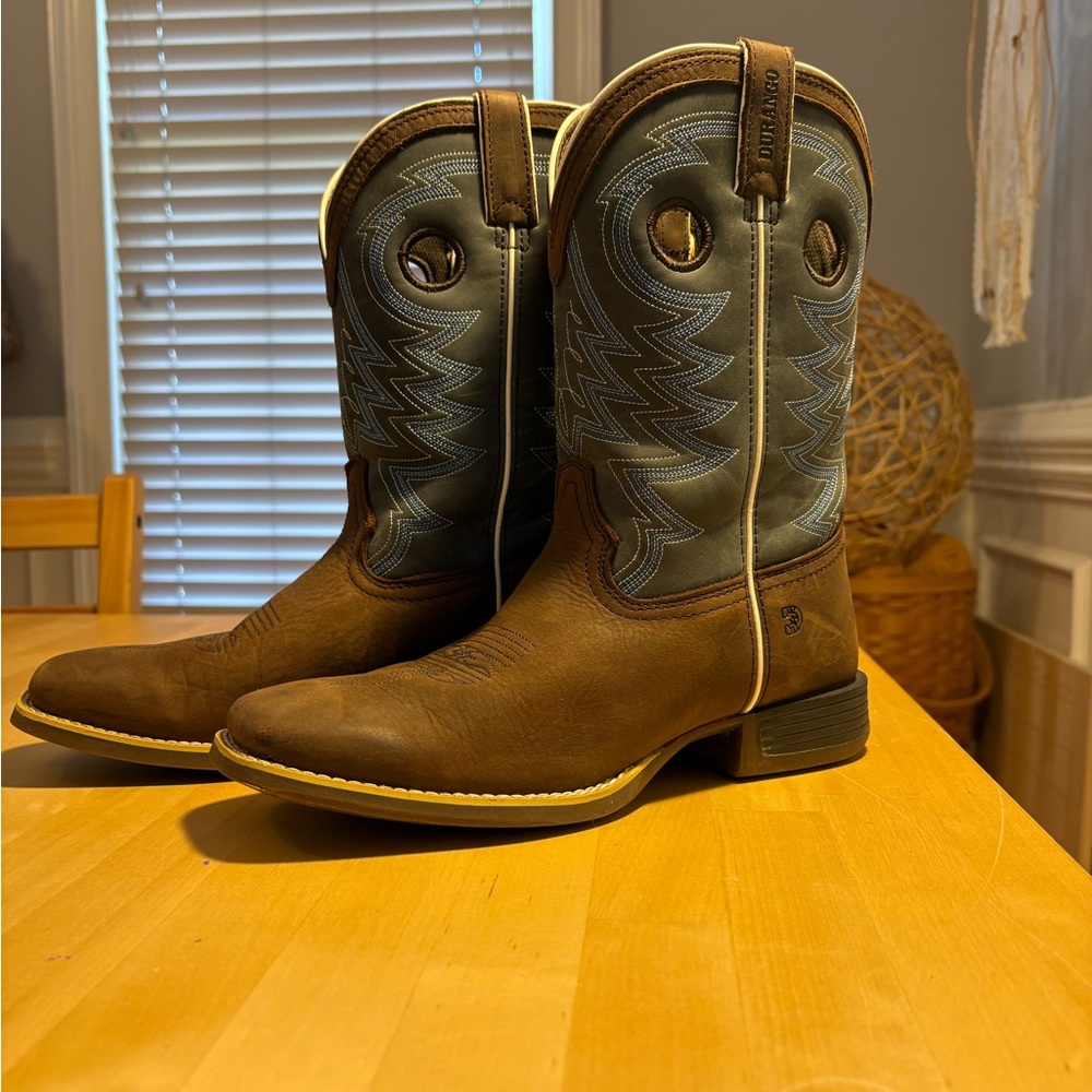 DURANGO® LIL' REBEL PRO™ BIG KID'S BLUE WESTERN BOOT